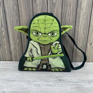 Star Wars Yoda Kids Lunch Box I Bag Green Disney Character School Lunch Tote